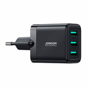 Joyroom JR-TCN02 wall charger 3xUSB-A 17W 3.4A black