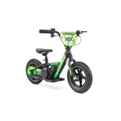 Beneo Otroški električni poganjalec RIRIBIKE RTX3 24V (12), zelen, Litijeva baterija, 100W motor, Disk zavora, Nastavljiv mehak PU sedež