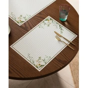 Madame Coco Set podmetaca za sto Bern, 42x29cm, 4 komada, Svetlozeleni