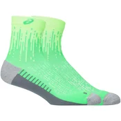 Asics Performance Run Quarter Sock Zelena
