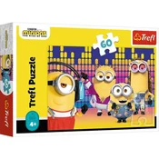 Trefl Puzzle Mimons - Rojstvo Grua / 60 kosov