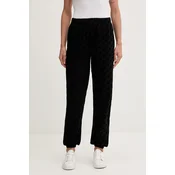 HUGO Spodnji del trenirke Flokky 50566682 Črna Relaxed Fit
