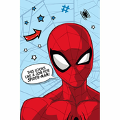 Crveno-plava deka za bebe od mikropliša 100x150 cm Spiderman – Jerry Fabrics