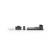 Brabantia 4-delni set za pomivanje temno siv