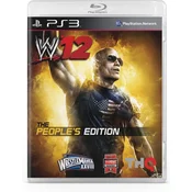 WWE 12 The Peoples Edition (PS3) - rabljeno