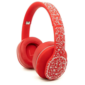 Bežicne slušalice s mikrofonom Hama - HaHaHa FEEL, crvene
