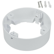 Maclean adapter za površinsko montažo, za 9W LED panel, okrogel, 120*38 mm, MCE376 R