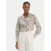 Marella Srajca Salve 2613111141 Écru Relaxed Fit