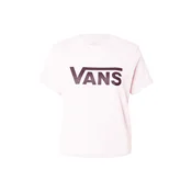 VANS Majica Flying V pastelno roza / črna