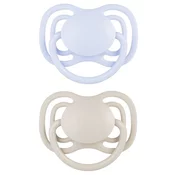 Silikonske dude varalice Canpol - Nude, za djecake, 0-6 m, 2 komada