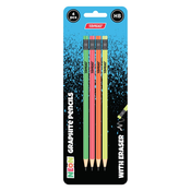 TARGET grafitna olovka s gumicom target neon 4/1 27419