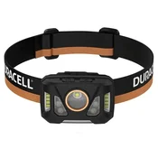Duracell naglavna svetilka DH1000R, črna/oranžna