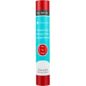 Silhouette Matte Removable Vinyl - 30,5 cm x 1,8 m - Red