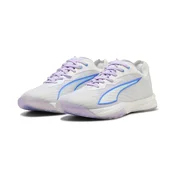 PUMA Accelerate NITRO™ SQD 5 Handball Shoes Women, Sport, White/Royal Sapphire/Light Lavender, 39