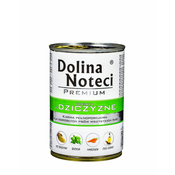 DOLINA NOTECI DOLINA NOTECI Premium mokra hrana za pse z divjačino in svinjetino, 400 g - zdrava izbira za odrasle pse vseh pasem