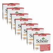 Schesir dog Adult – piščanec, sladki krompir in korenje 7x85 g