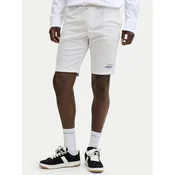 JACK & JONES Hlače JPSTGORDON BRANDON  modra / črna / bela / pegasto bela
