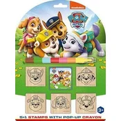 Jiri Models Žigi 5+1 z blazino leseni 5x5cm z voščenko Paw Patrol
