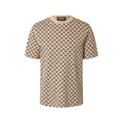 SCOTCH & SODA Majica kamela/črna/bela