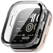 Ovitek z zaščito zaslona Techsuit Defense360 Pro za Amazfit Bip 6 - prozoren