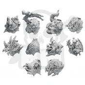 shumee GSTU518879 3D natisnjeni Dakka Nurgle ščitniki za ramena