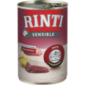 Rinti Pasja hrana Sensible, 400g - Raca + krompir + kokokošja jetra