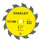 Stanley List za kružnu pilu STA13120, TCT 170 x 16 x 12T