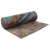 vidaXL Jutov zvitek Kamuflažna 50 x 1000 cm