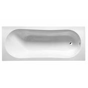 Kad JIZERA, 170 x 70 x 39 cm, brez podpornih nog, bela - Bela - 170.00 - 24 - 39.00 - ABS/akrilat - Vgrajen v tla - Pravokotna - 52.00 - Aqualine - AQUALINE BATHTUBS - 70.00 - 170x70x39 cm - 170.00