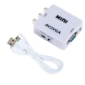 Konvertor adapter AV na VGA A2V-038