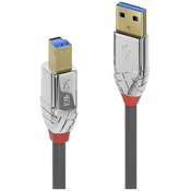 LINDY LINDY USB kabel USB 3.2 gen. 1 (USB 3.0) USB-A vtič\, USB-B vtič 2.00 m siva 36662, (20415744)