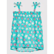 United Colors Of Benetton Poletna obleka 42BQ0V003 Modra Regular Fit