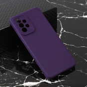 Maska za Samsung Galaxy A52 4G/A52 5G/A52s 5G mat Teracell Giulietta tamno ljubicasta