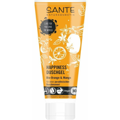 Sante HAPPINESS gel za tuširanje z bio pomarančo in mangom  - 200 ml