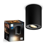 Philips - LED prigušiva spot svetlo Hue PILLAR 1xGU10/4,2W/230V crna