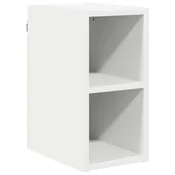 Vidaxl Viseča omarica Bela 20 x 29,5 x 40 cm Konstruiran les