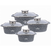Shumee SET 4 LONČKOV ZA DEŽEVANJE 2.8 3.5 4.4 5.5L ZILNER ZL-8534, (21385559)