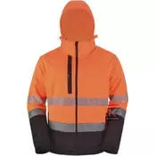slomart Softshell jakna HI-VI (fluo) oranžna XXL