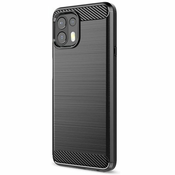 MaxMobile maska za Motorola Moto G22 CARBON FIBER: crna