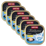 Animonda Vom Feinsten Adult Cat Milkies - piščanec z mlečnimi jedrci 6 x 100 g