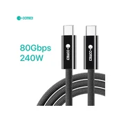 Data kabl Coteci Thunderbolt OF-065 80Gbps 240W 4k PD Type C na Type C 1m
