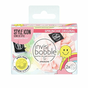 Invisibobble Trak za lase Sprunchie Duo Retro Dreamin ´Hue-Man Love 2 kos