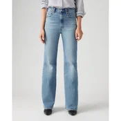 Levis for woman. A7503-0020 Jeans Ribcage Bell blue (27/32), Casual, Cotton, Denim