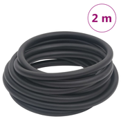 vidaXL Hibridna zračna cev črna 2 m guma in PVC