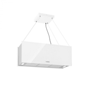 Klarstein Kronleuchter XL, napa otoška, 90 cm, cirkulacija, 590m3/h, LED, zaslon na dotik, bela  (CGCH2-KronleuchtXL-W)