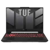 ASUS TUF Gaming A15 FA507NVR-LP073 Laptop, 15.6, 1920x1080, Ryzen 7 7435HS, 16GB/1TB, RTX4060, Sivi