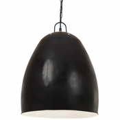 Industrijska viseca svjetiljka 25 W crna okrugla 42 cm E27