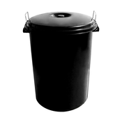 slomart kanta za smeti sp berner 10010042 črna plastika 100 l