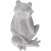 Vrtna dekoracija Sedeča žaba III, 26 x 17 x 30 cm