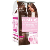 LOréal Paris Casting Creme Gloss barva za lase barvani lasje vse vrste las 48 ml odtenek 618 Vanilla Mocha za ženske
